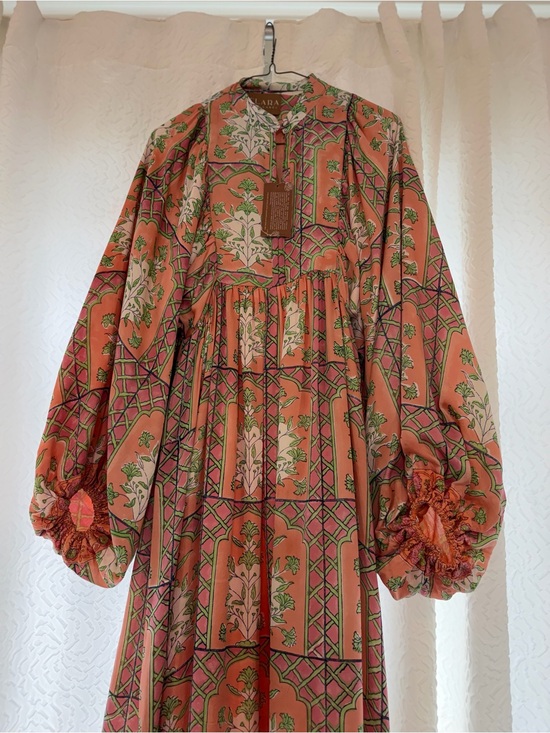 Clara The Label Dresses & Skirts - Clara The Label Cassia Floral Maxi Dress Peach Quartz XS